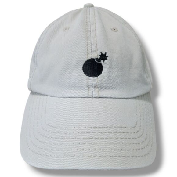 The Hundreds Hat Cap The Hundreds Solid Bomb Dad Hat Embroidered Logo Embroidery - Picture 2 of 12